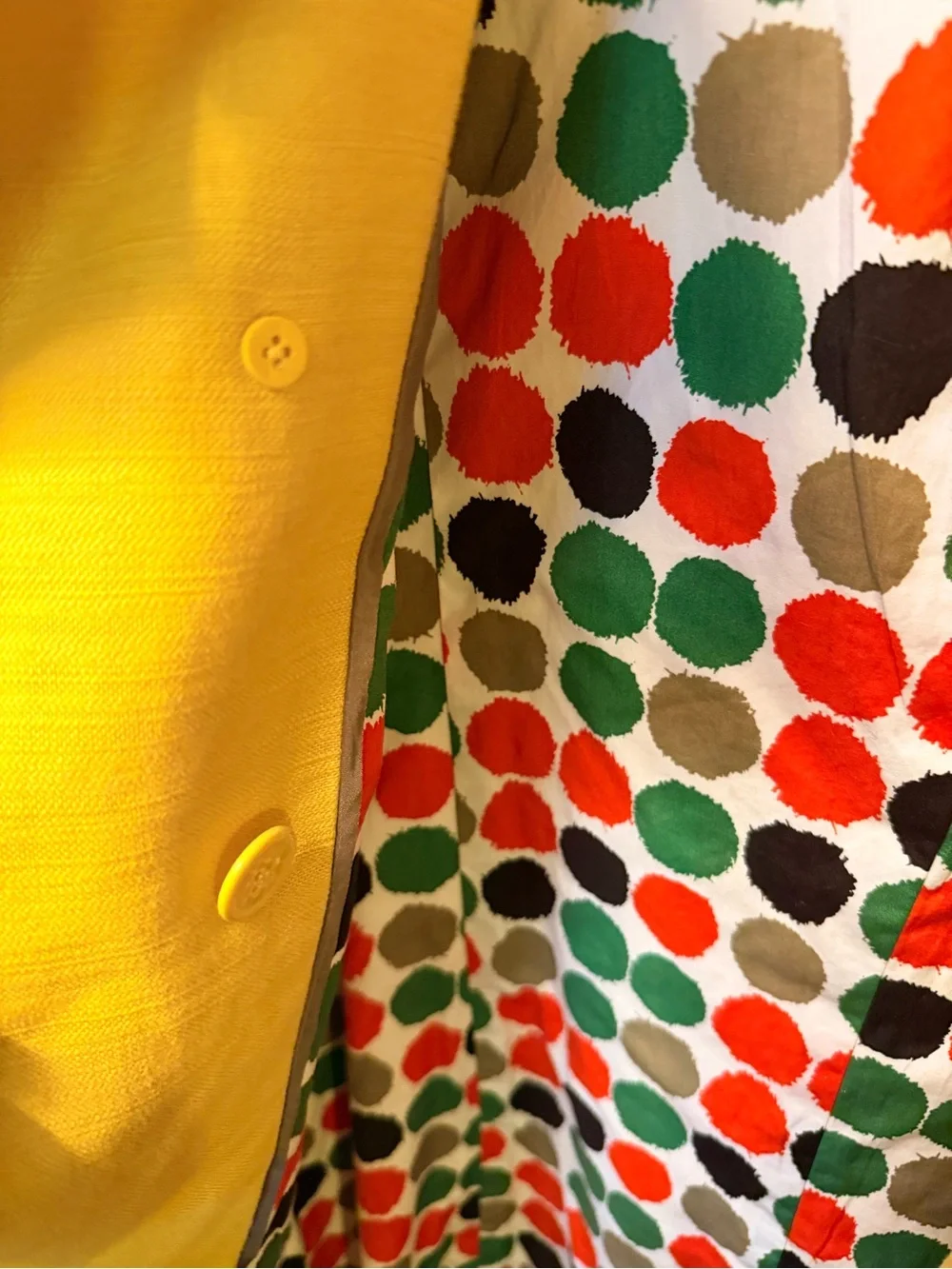 J. Crew Bright Yellow Double-Breasted Pea Coat - Picture 3 of 11